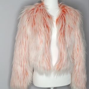 Faux Fur Cropped Jacket